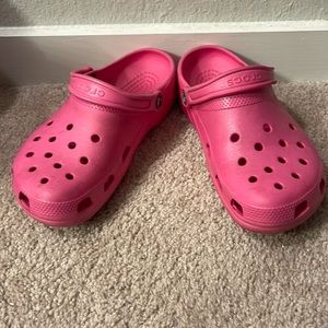 CROCS Pink Women's Slippers
